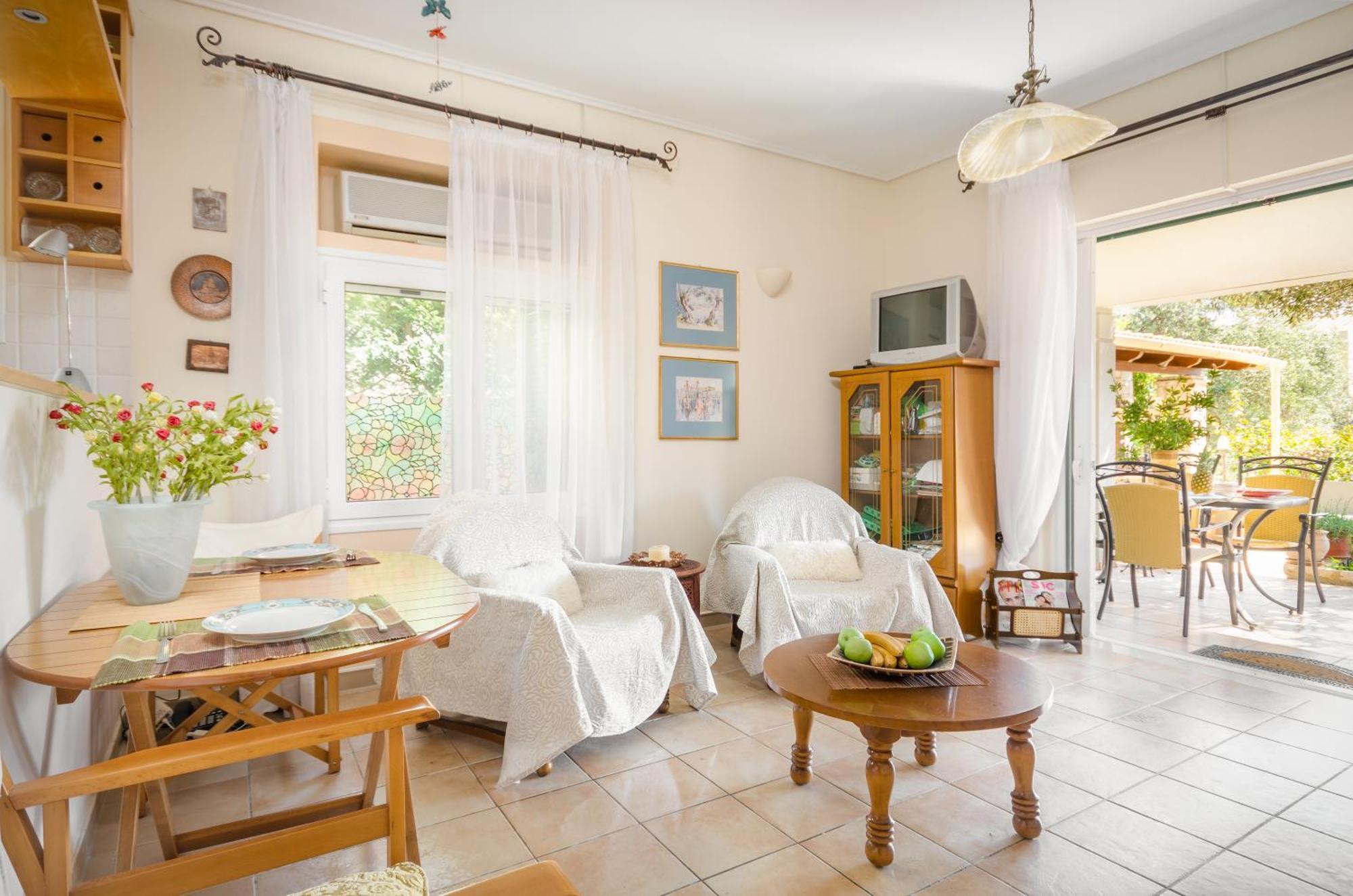 Villa Aliki Barbati Exterior foto